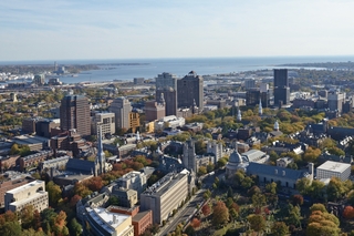 New Haven Aerial Shot2